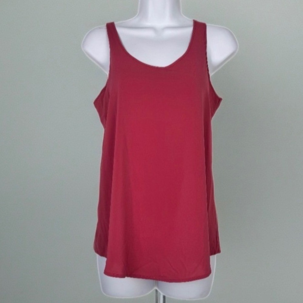 Pink Republic Tank Top Women Small Desert Marsala Lightweight Casual Layering